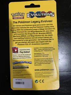 Pokemon XY Evolutions single pack Blister - Weezing Promo - Image 2