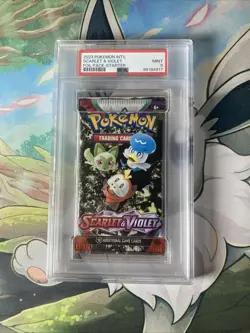 2023 Pokemon Scarlet & Violet - Starters Pack - PSA 9 - POP 14 - Image 2