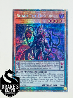 Yugioh - Shade the Obscure (2) - Starlight Rare - BLZD-EN083 - 1st Edition - Image 1