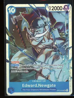 Edward.Newgate One Piece OP13 Carrying On His Will Super Rare Holo #042 - Image 1