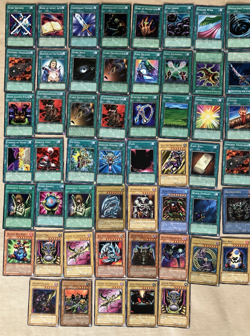 COLLECTION OF 53 DIFFERENT KONAMI YU-GI-UH! CARDS ALL IN GOOD CONDITION - Image 1