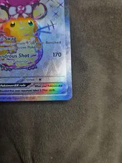 Pokemon Dedenne EX Full Art Holo Card 170 HP 239/193 Paldea Evolved English - Image 3