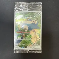 Pokemon TCG Snorlax #051 Holo Full Art Promo Card 151 Near Mint Sealed - Image 1