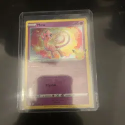 Pokemon Mew TCG Celebrations Card 11/25 Mint (M)/Near Mint (NM) Condition - Image 1
