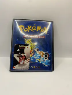 1999 Pokemon 4 Pocket Trading Card Game Collector's Album/Binder 742818083201 - Image 1
