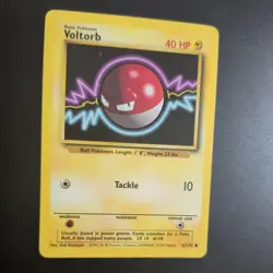 VOLTORB 67/102 POKEMON CARD (BASE SET) - Image 3