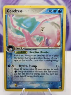 Gorebyss 17/92 Rare EX Legend Maker Pokemon Card LP - Image 1