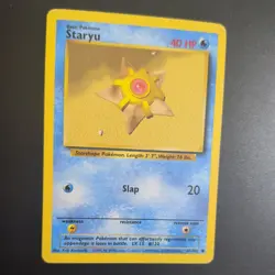 STARYU 65/102 POKEMON CARD (BASE SET) - Image 3