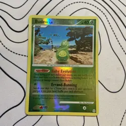 Budew 43/130 Diamond & Pearl 2007 Reverse Holo Pokemon Card - Image 1