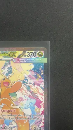 Pokemon Mega Dragonite EX Full Art Holo Card 290/217 ASC 370 HP EX - Image 2