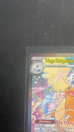 Pokemon Mega Dragonite EX Full Art Holo Card 290/217 ASC 370 HP EX - Image 5