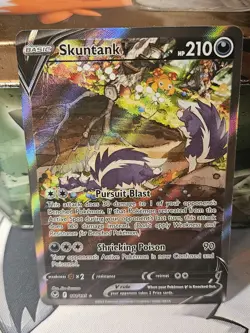 Pokemon TCG Silver Tempest Skunktank v 2022 Alternate Full Art Card #181/195 - Image 1