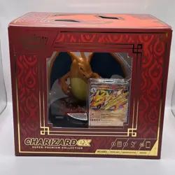 Pokemon TCG: Charizard ex Super-Premium Collection Trading Card Game Kids Age 6+ - Image 1