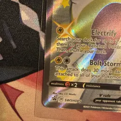 Boltund V SWSH085 Black Star Promo Pokemon Card NM - Image 5