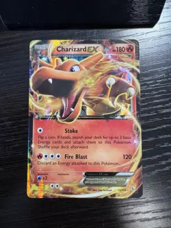 Pokemon TCG Charizard EX Holo Rare Card 11/106 XY Flashfire NM - Image 2