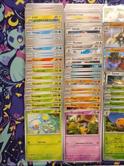 Paradox Rift Bulk, Complete Base Set Starter Lot 171 Pokemon Cards No Duplicates - Image 2
