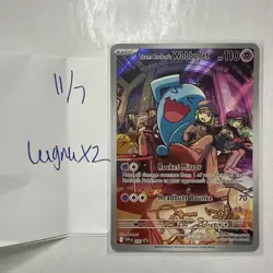 Team Rocket's Wobbuffet 203 Sv: Scarlet & Violet Promo Cards Holo - Image 3