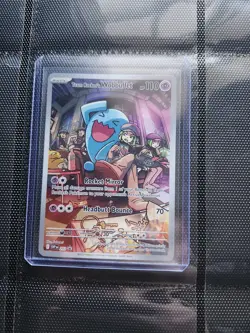 Team Rocket's Wobbuffet 203 Sv: Scarlet & Violet Promo Cards Holo - Image 1