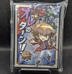 Yu-Gi-Oh! SD Jaden Yuki Wing Kuriboh HERO Sleeves KONAMI doujin Card Protector - Image 1