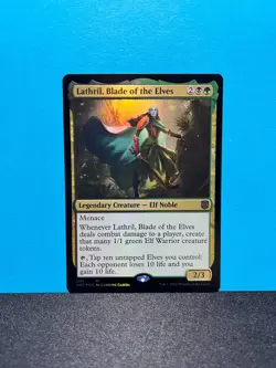 FOIL Lathril, Blade of the Elves / Lathril, Klinge der Elfen - MTG Magic - Image 1