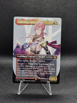 Lightning, Army of One (0400) (Borderless) Final Fantasy Regular - Image 1