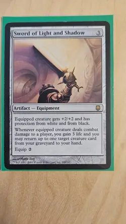 MTG Sword of Light and Shadow (Darksteel) LP - Image 1