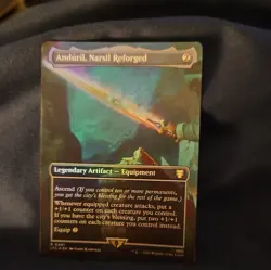 MTG Anduril Narsil reforged Lord of the rings FOIL - Image 1