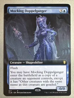 MTG / Mocking Doppelganger / CLB / #617 / Regular(Extended Art) / Rare / NM - Image 1
