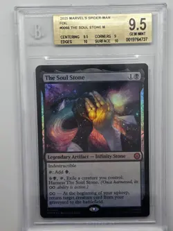 MTG Marvel The Soul Stone #0066 BGS 9.5 GEM Mythic Foil 2025 Infinity Stone - Image 1