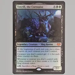 Toxrill, the Corrosive – #132 – NM – Mythic Rare – MTG Foil - Image 1