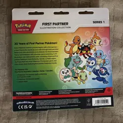 Pokemon TCG First Partner Illustration Collection Box Series 1 New/Sealed - Image 2