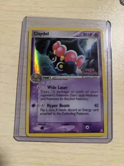 Claydol 38/110 Stamped Promo EX Holon Phantoms Pokemon TCG Holo Uncommon Card - Image 1