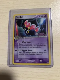 Claydol 38/110 Stamped Promo EX Holon Phantoms Pokemon TCG Holo Uncommon Card - Image 2