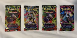 Pokemon Phantasmal Flames Booster Pack X4 - Image 1
