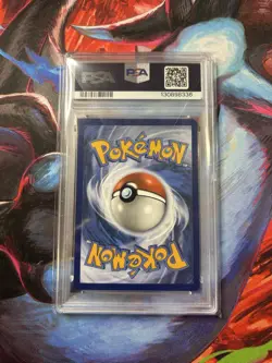 2025 Pokemon En Rockets Wobbuffet Destined Rivals ETB Promo #203 PSA NM 7 - Image 2
