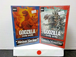 C0909 TOHO Godzilla Card Game "Heisei Series & Minus One" Starter Deck Lot (New) - Image 1