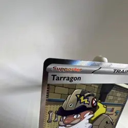 Pokemon Tarragon 116/088 POR Trainer-Supporter Full Art Holo Ultra Rare English - Image 3