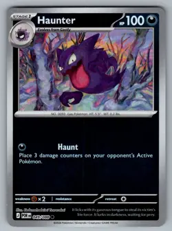 Haunter 049/088 Common Perfect Order Pokemon NM Reverse Holo - Image 1