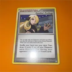 Pokemon Cynthia's Feelings Cosmos Holo Uncommon 131/146 Legends Awakened - Image 1