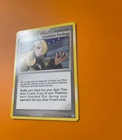 Pokemon Cynthia's Feelings Cosmos Holo Uncommon 131/146 Legends Awakened - Image 3