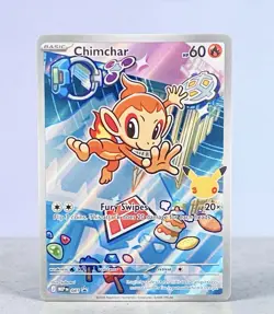 Pokemon Chimchar #041 Promo First Partner Illustration Collection Series 1! 🔥 - Image 1