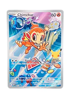 Pokemon Chimchar #041 Promo First Partner Illustration Collection Series 1! 🔥 - Image 2