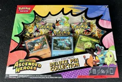 🔥Pokemon Mega Evolution Ascended Heroes First Partners Deluxe Pin Collection🔥 - Image 1