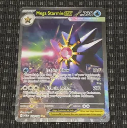 Pokemon Mega Starmie EX 118/088 POR Holo EX Stage 1 Water 330 HP - Image 1