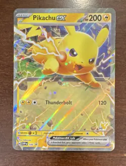 Pokemon Pikachu ex Battle Academy 2024 Holo Rare 106 200HP - Image 1