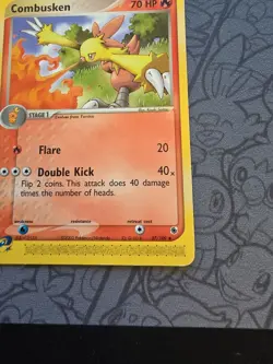 Pokemon: Combusken #27/109 Ruby and Sapphire 2003 E-Series Vintage - MP - I200 - Image 5