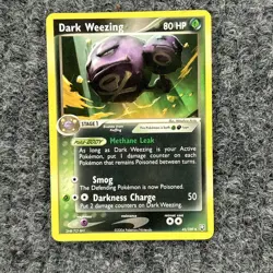 Pokemon EX Team Rocket Returns Dark Weezing 42/109 Regular Uncommon NM - Image 1