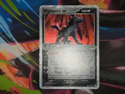 Pokemon 2006 Mightyena ex 101/110 Holon Phantoms Ultra Rare Holo LP/MP - Image 4