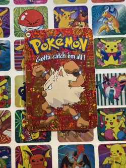 Pokemon 151 Vintage Pocket Monsters Vending HOLO Prism Sticker 2000 Nintendo - Image 1