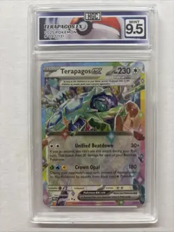 2025 Pokemon Terapagos Ex #92 HGC 9.5 (sb3) - Image 1